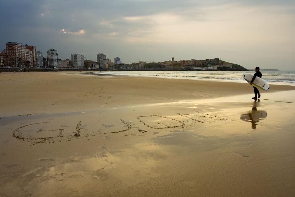 Hotel Alda Pasaje Gijón Buitenkant foto