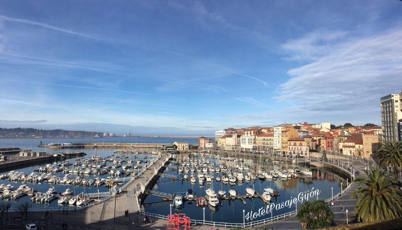 Hotel Alda Pasaje Gijón Buitenkant foto