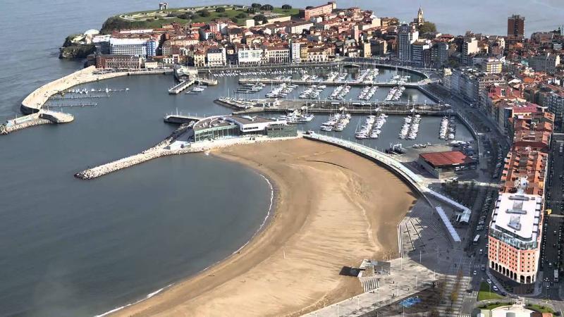 Hotel Alda Pasaje Gijón Buitenkant foto