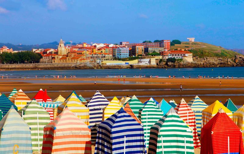 Hotel Alda Pasaje Gijón Buitenkant foto